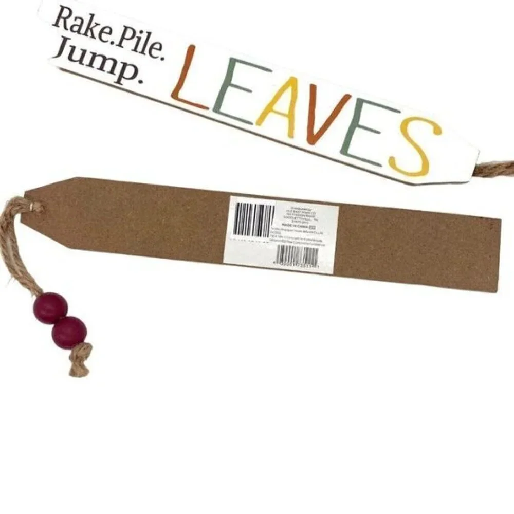 Fall Hanging Colorful Garland Sign Door Decor New